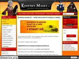 Sites similar to kostymy-masky.sk