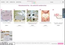 Sites similar to koszonettel.hu