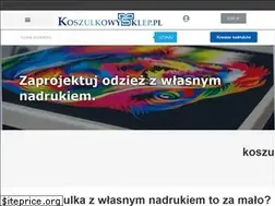 Sites similar to koszulkowysklep.pl
