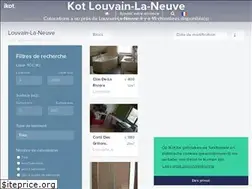Sites similar to kot-louvainlaneuve.be