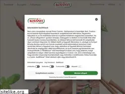 Sites similar to kotanyi.hu