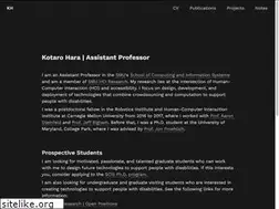 Sites similar to kotarohara.com