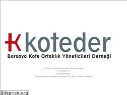 Sites similar to koteder.org.tr