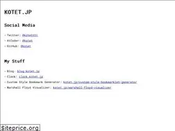 Sites similar to kotet.jp