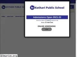 Sites similar to kotharipublicschool.in