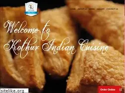 Sites similar to kothurindiancuisine.com
