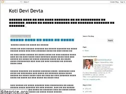 Sites similar to kotidevidevta.blogspot.com
