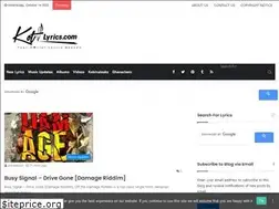 Sites similar to kotilyrics.com