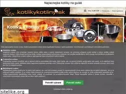 Sites similar to kotlikykotliny.sk