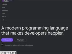 Sites similar to kotlin-lang.org