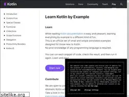 Sites similar to kotlinbyexample.org