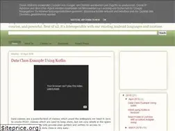 Sites similar to kotlintutorialspoint.blogspot.com