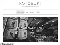 Sites similar to kotobukirestaurants.com