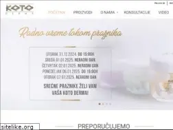 Sites similar to kotoderma.com