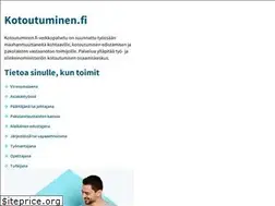 Sites similar to kotouttaminen.fi