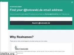 Sites similar to kotowski.de