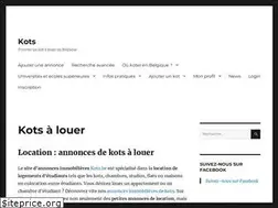 Sites similar to kots.be