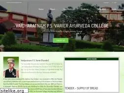 Sites similar to kottakkalayurvedacollege.ac.in