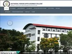 Sites similar to kottakkalfarookcollege.edu.in