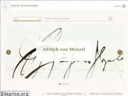 Sites similar to kotte-autographs.com
