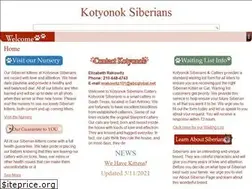 Sites similar to kotyonoksiberians.com