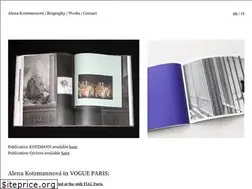 Sites similar to kotzmannova.cz