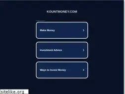 Sites similar to kountmoney.com