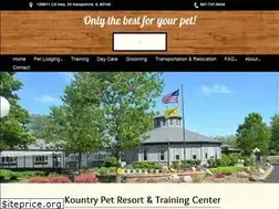 Sites similar to kountrypetresort.com