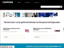 Sites similar to koupons.nl