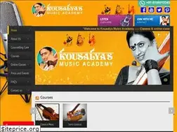 Sites similar to kousalyamusicacademy.com