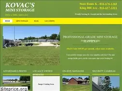 Sites similar to kovacsministorage.com