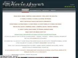 Sites similar to kovicsfuvar.hu