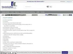 Sites similar to kovosluzbaots.cz