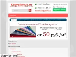 Sites similar to kovrolintut.ru