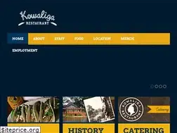 Sites similar to kowaligarestaurant.com