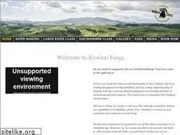 Sites similar to kowhaiforge.co.nz