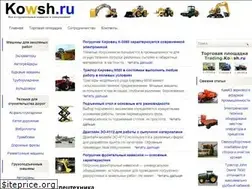 Sites similar to kowsh.ru