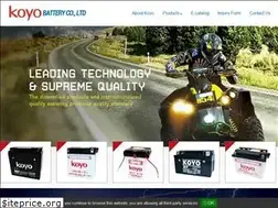 Sites similar to koyo-battery.com