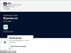 Sites similar to koyote.co