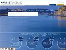 Sites similar to kozbeszerzesipalyazatok.hu