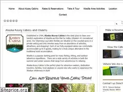 Sites similar to kozeycabins.com