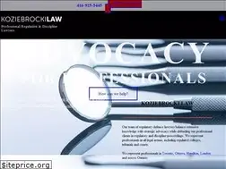 Sites similar to koziebrockilaw.com