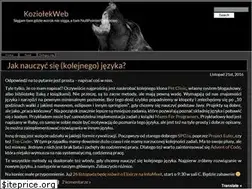 Sites similar to koziolekweb.pl