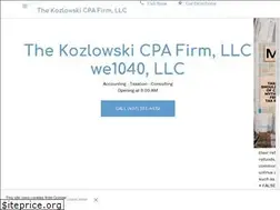 Sites similar to kozlowskicpa.com