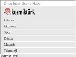Sites similar to kozmikturk.com