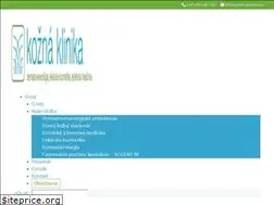 Sites similar to koznaklinika.sk