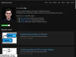 Sites similar to kozodoi.me
