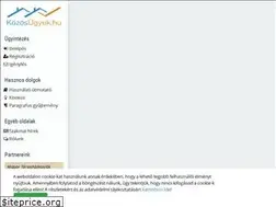 Sites similar to kozosugyek.hu