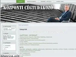 Sites similar to kozponticegtudakozo.hu