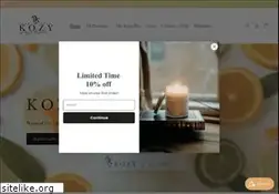 Sites similar to kozykandles.com